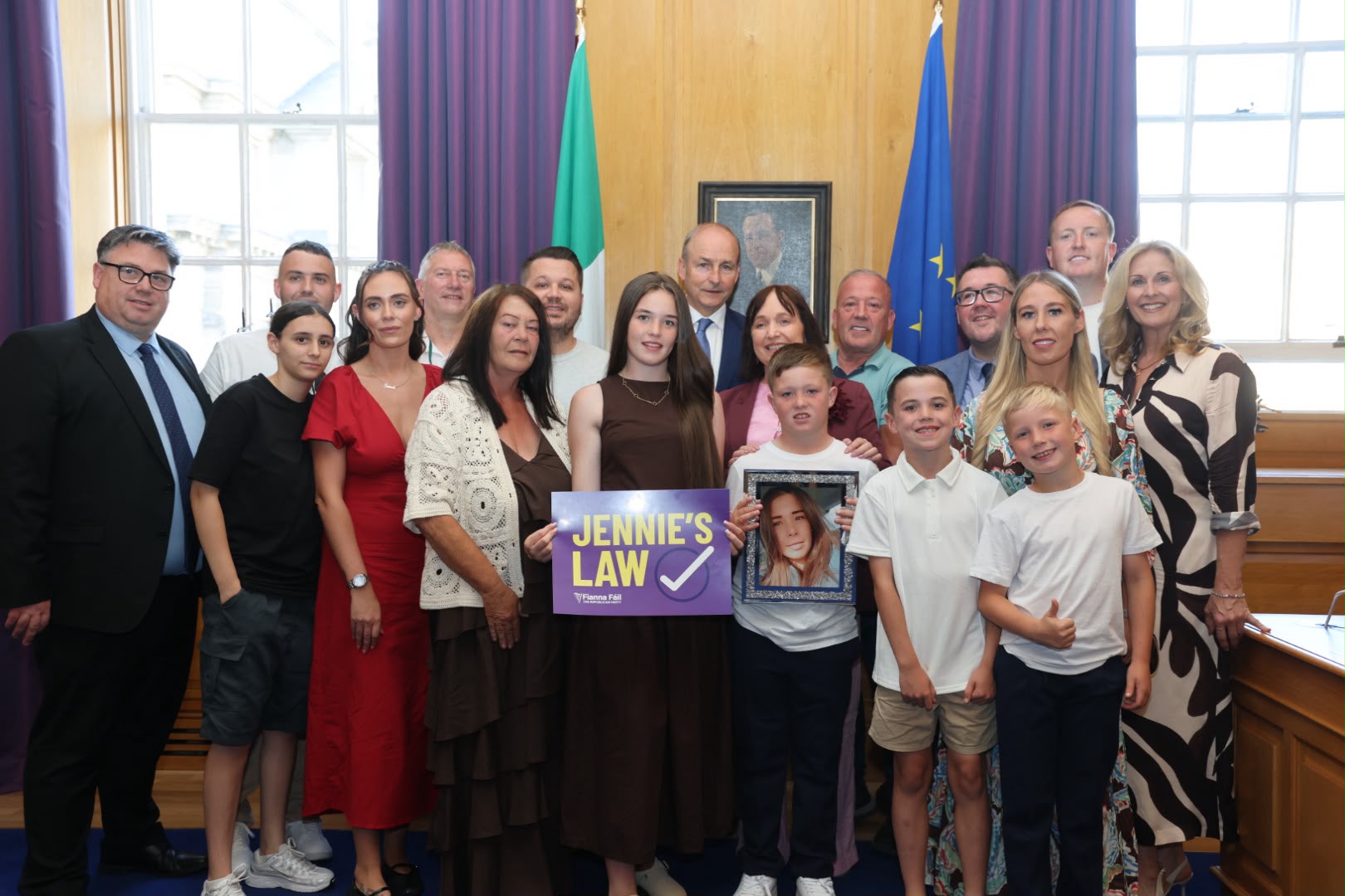 Welcoming the Passing of Jennie's Law by Dáil