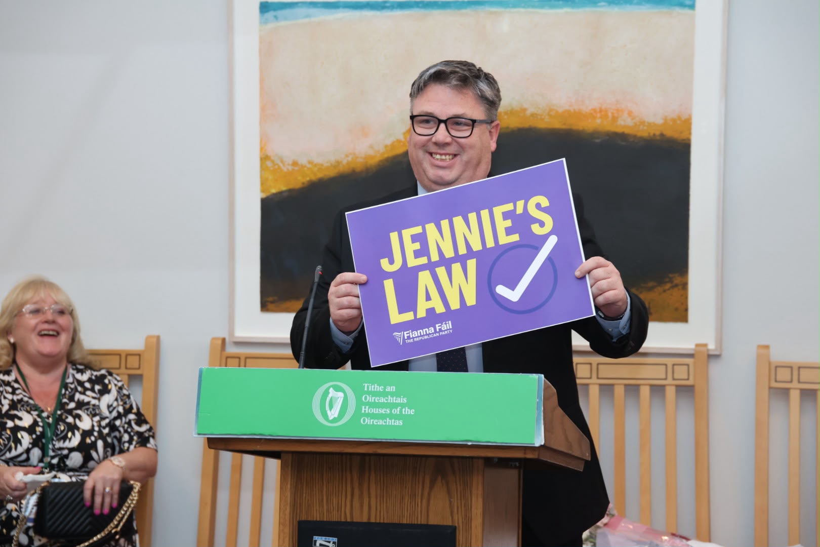 Welcoming the Passing of Jennie's Law by Dáil