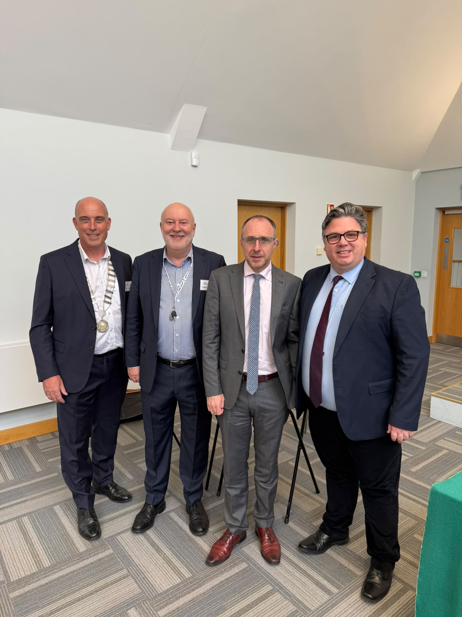 Minister Robert Troy visits Finglas Credit Union