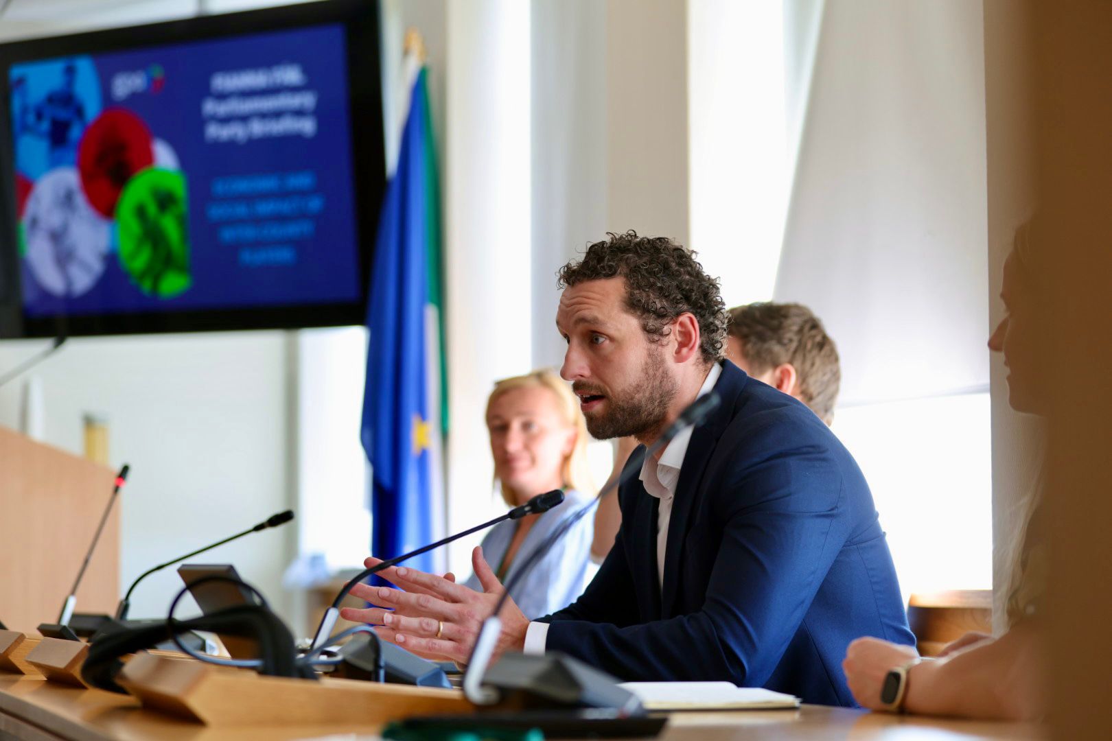 Gaelic Players' Association (GPA) discuss inter-county player priorities with Fianna Fáil Parliamentary Party