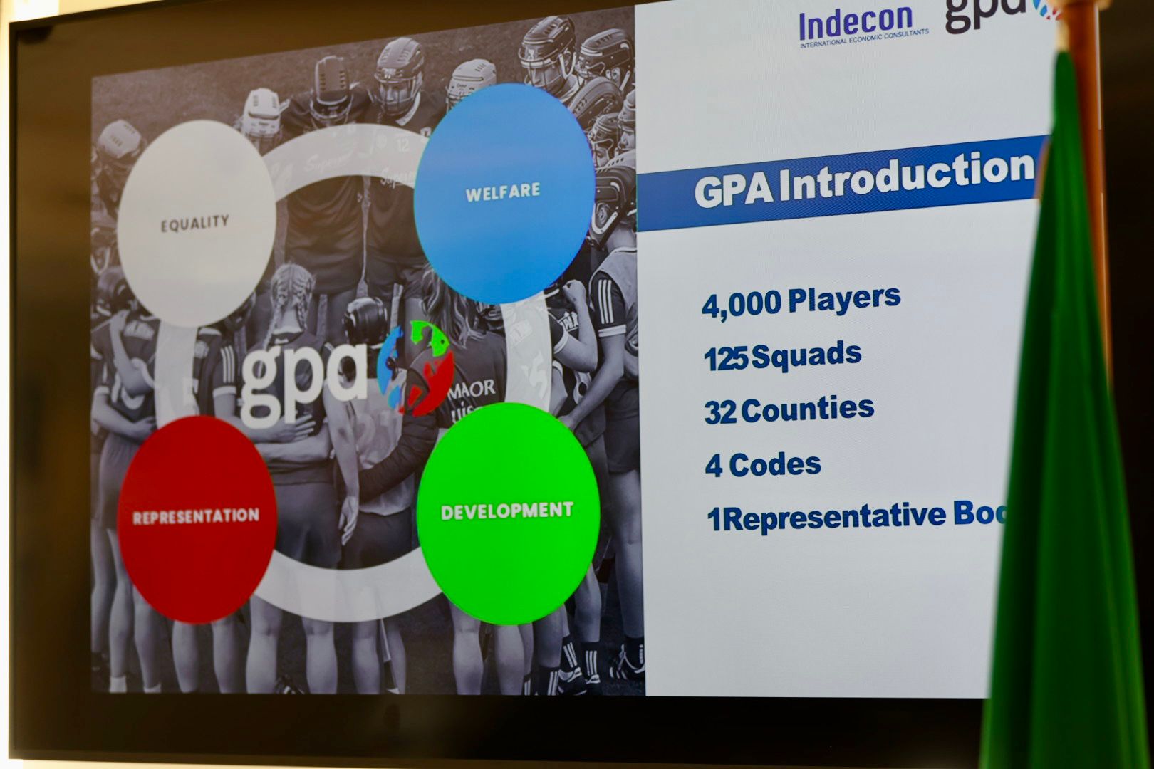 Gaelic Players' Association (GPA) discuss inter-county player priorities with Fianna Fáil Parliamentary Party