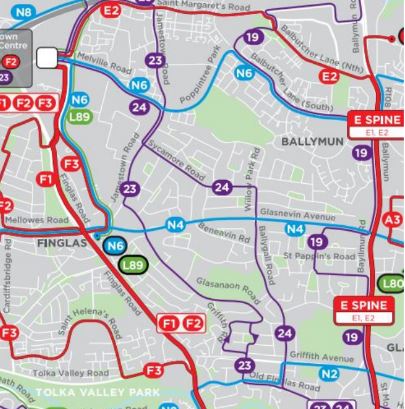 Bus Route Changes in Dublin North-West