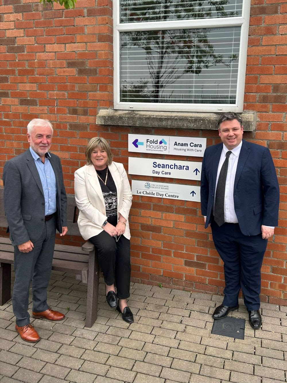 Minister Butler Visits Anam Cara
